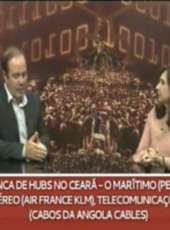 Secretário Cesar Ribeiro fala sobre Trinca de Hubs no O Povo Economia na TV