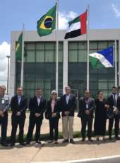 Comitiva da Embaixada dos Emirados Árabes conhece estrutura do CIPP