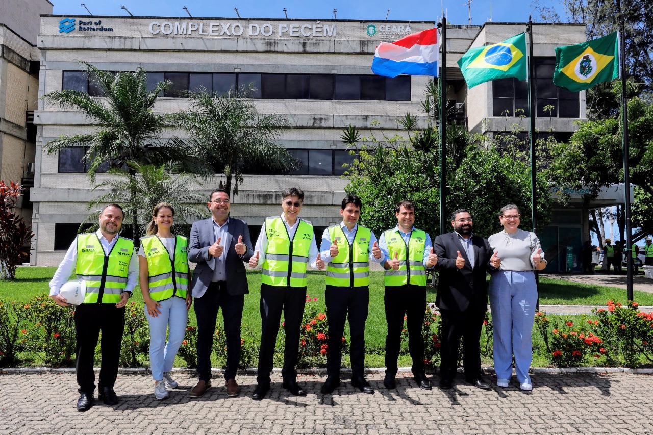 Ministro de Portos e Aeroportos destaca potencial do Complexo do Pecém na transição energética