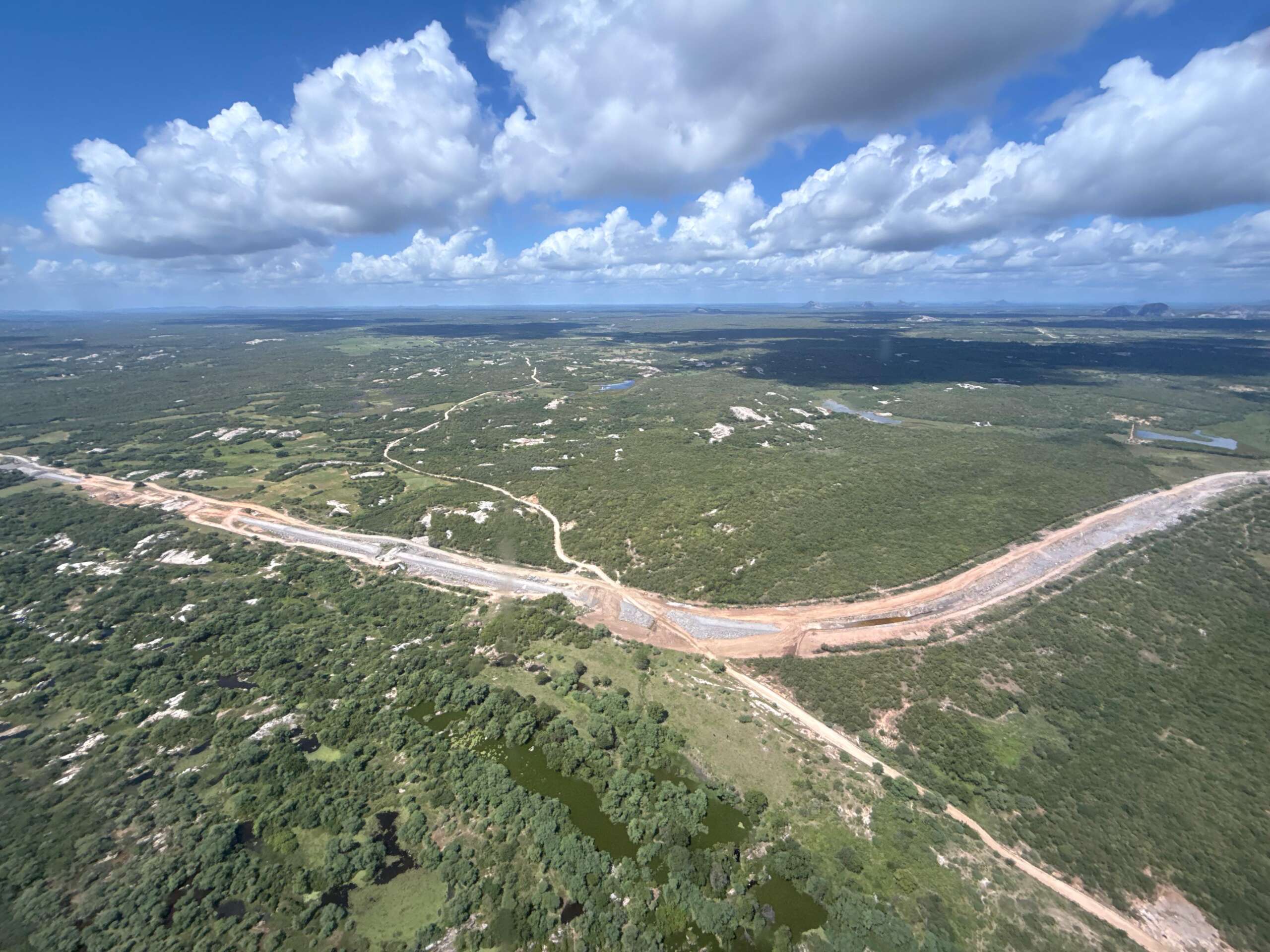 Obras da Ferrovia Transnordestina avançam no Ceará e chegam ao Maciço de Baturité